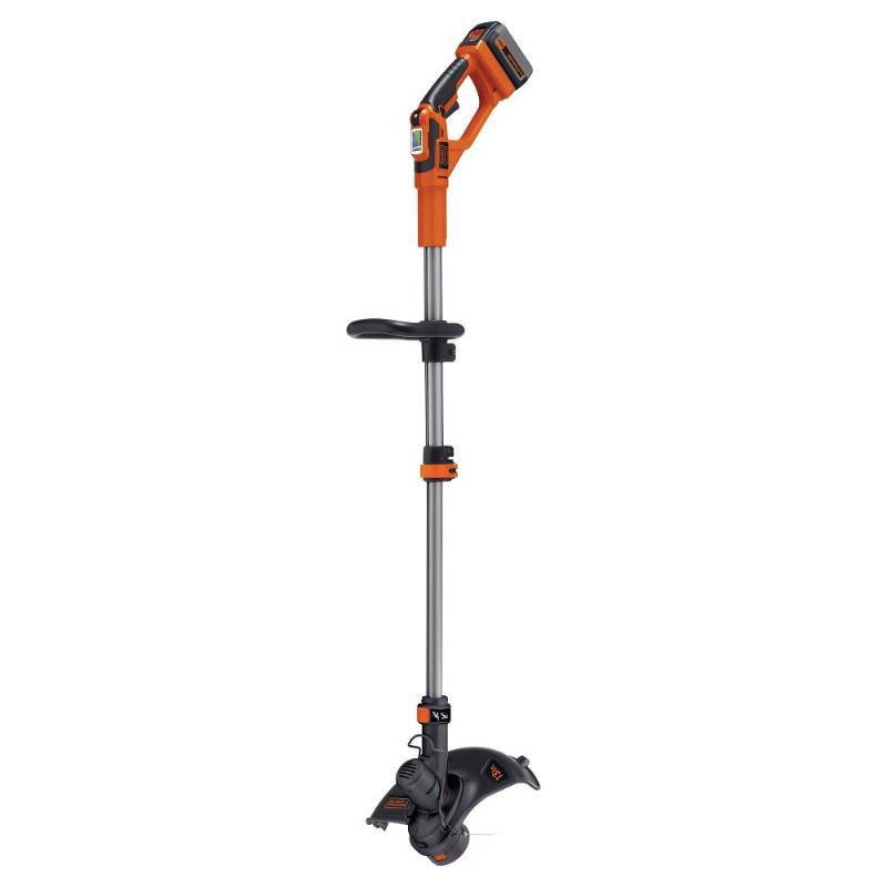lot 9448 image: Black & Decker LST136 40V MAX Cordless Lithium-Ion High-Performance 13 in. String Trimmer w Power Command