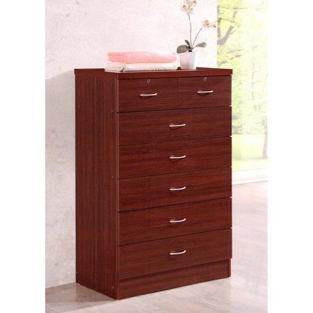 lot 9450 image: 7 Drawer Jumbo Chest, Mahogany