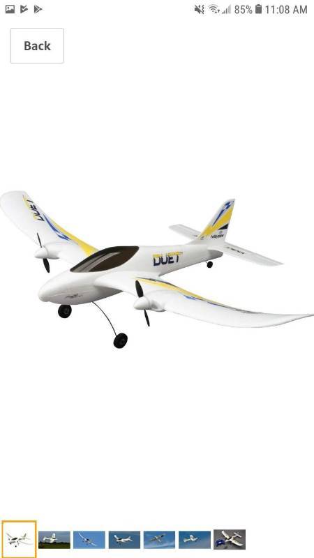 lot 9456 image: HobbyZone Duet RTF