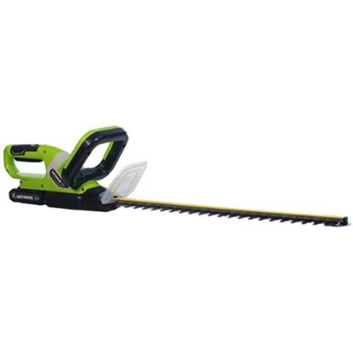 lot 10143 image: Earthwise 20 in 20-Volt Lithium-Ion Cordless String Trimmer 2 Ah Battery and Charger Included