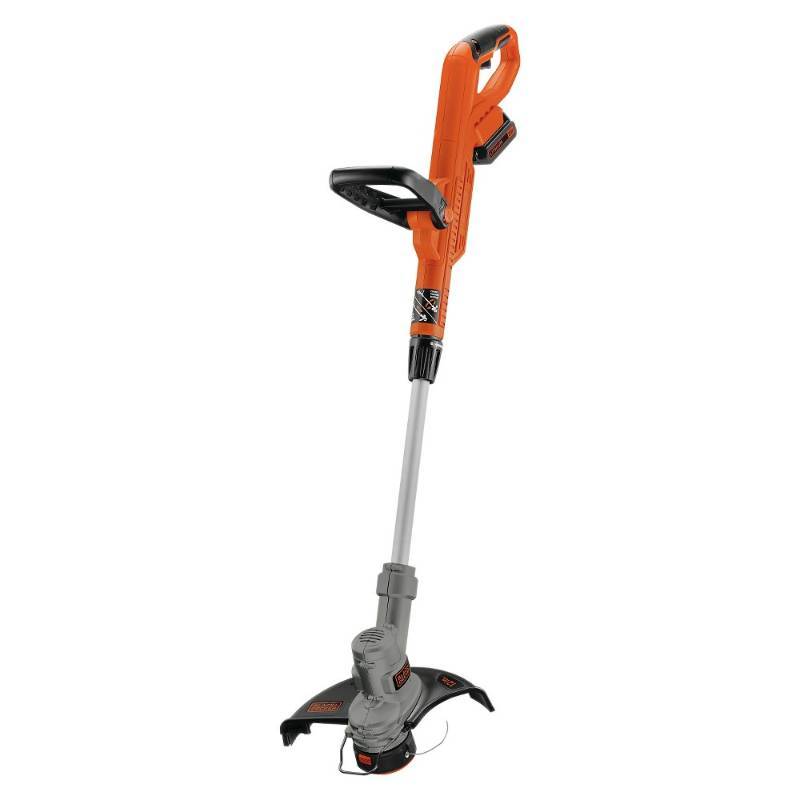 lot 10215 image: BLACKDECKER 20-volt 12-in Straight Cordless String Trimmer Edger Capable (Battery Included)