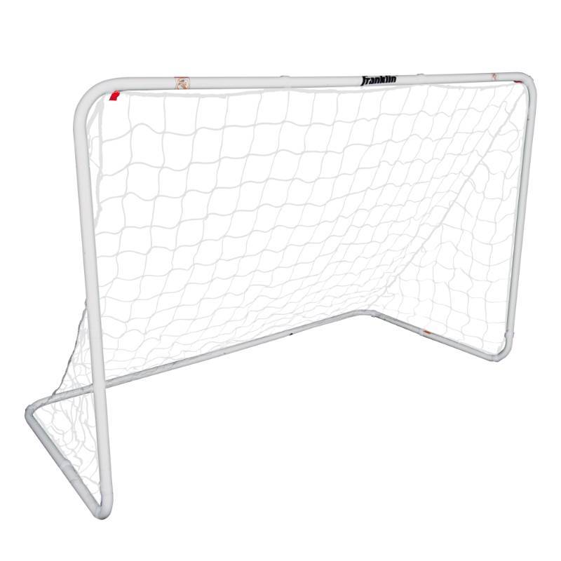 lot 10649 image: Franklin Competition 6ft x 4ft Steel Soccer Goal, Box Damaged - Factory Sealed