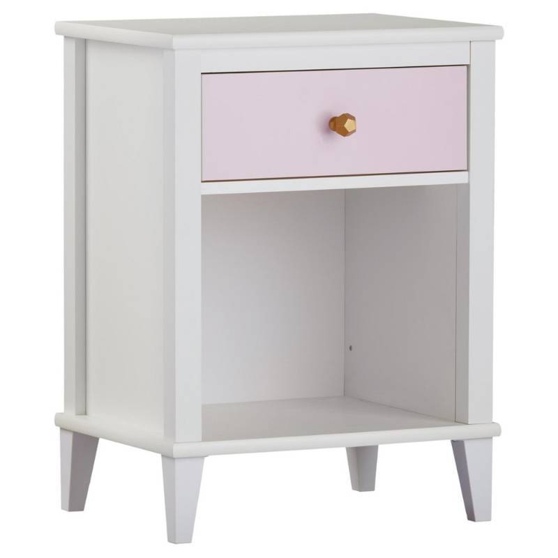 lot 10650 image: Little Seeds Monarch Hill Poppy Nightstand, White