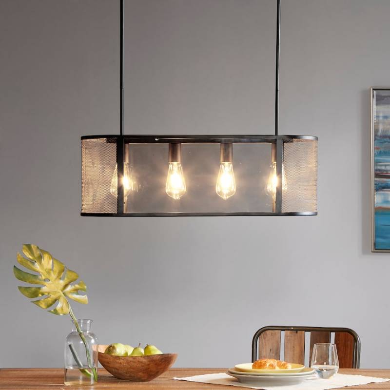 lot 10673 image: Hopkins Pendant Black 30  x 9.5