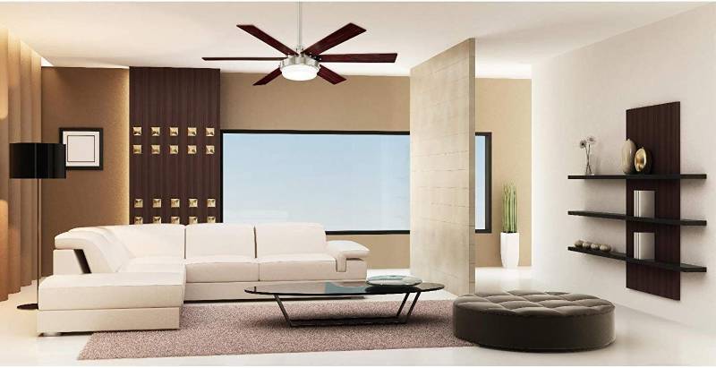lot 3367 image: Westinghouse Lighting 7205100 Alloy II 52-inch Brushed Nickel Indoor Ceiling Fan, LED Light Kit with Opal Frosted Glass