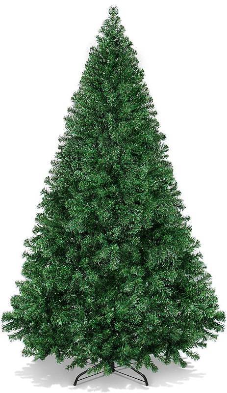 lot 3404 image: The Finest 6 Feet Super Premium Artificial Christmas Pine Tree With Solid Metal