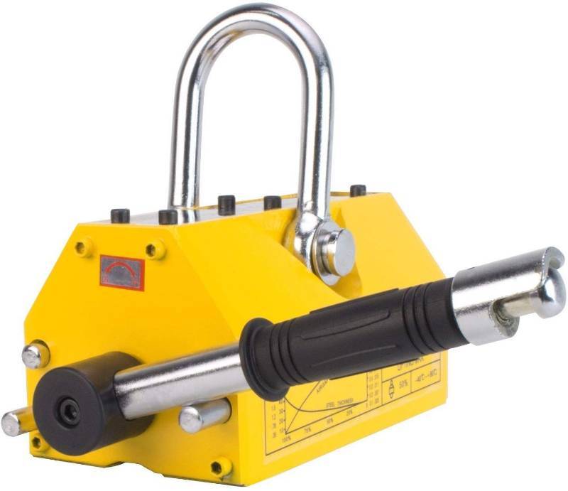 lot 3444 image: Steel Dragon Tools 1320 LBS 600 KG Magnetic Metal Lifting Hoist Shop Crane Neodymium Magnet