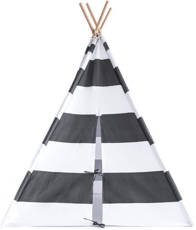lot 3447 image: Lily & Logan Indoor Kids Teepee Gray