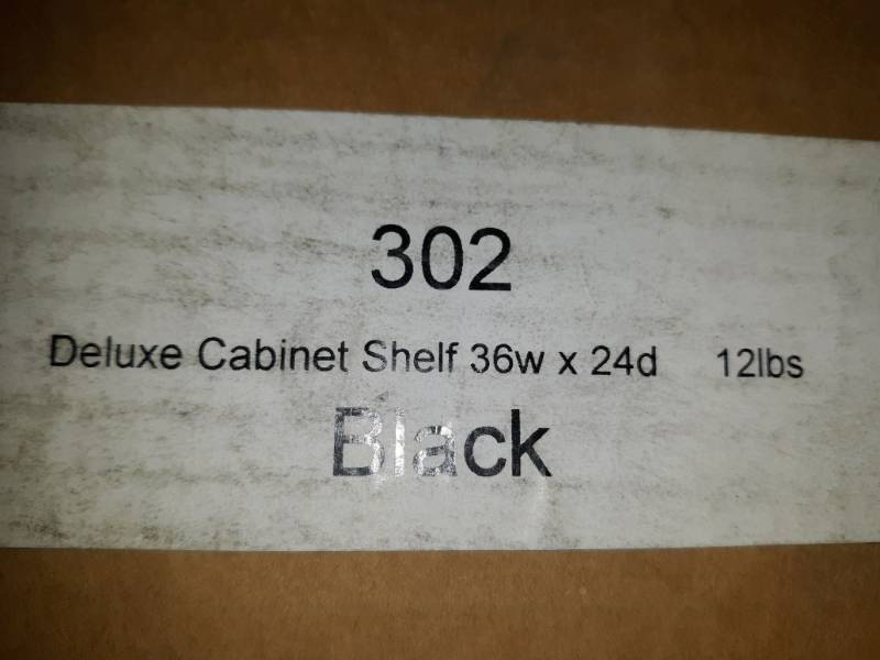 lot 3451 image: Alera Deluxe Cabinet Shelve 36W � 24D 12lbs