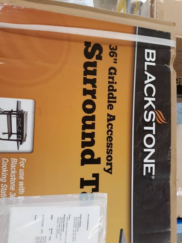 lot 8731 image: Blackstone 36 Griddle Surround Table Accessory