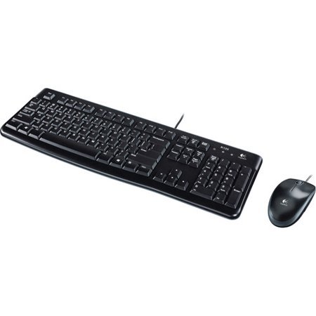 lot 8824 image: Logitech Desktop MK120 Mouse & Keyboard Bundle