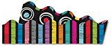 lot 8841 image: Carson-Dellosa Colorful Chalkboard Scalloped Borders, Pack of 13