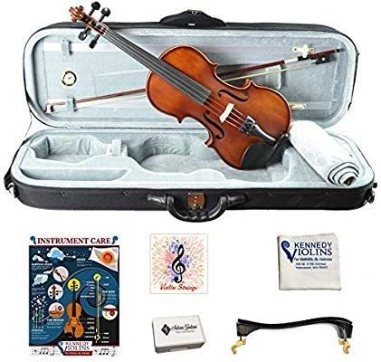 lot 8873 image: Bunnel Pupil Student Violin Outfit 44 (Full) Size