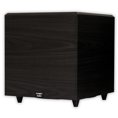 lot 9589 image: Acoustic Audio PSW12 12  Down-Firing Powered Subwoofer
