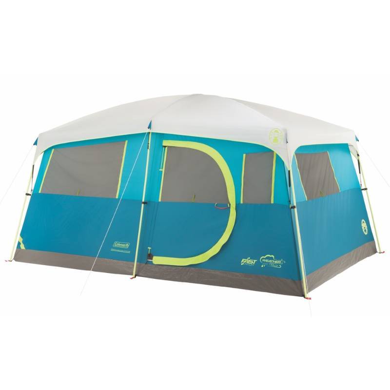 lot 9594 image: Coleman 8-Person Tenaya Lake Fast Pitch Cabin Tent with Closet