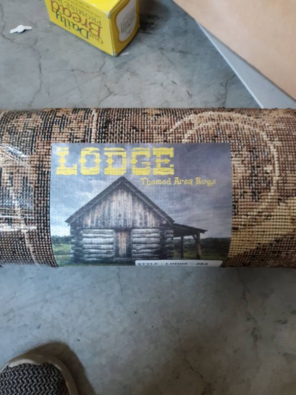 lot 9612 image: Lodge Area Rug