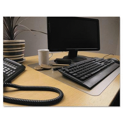 lot 9618 image: Floortex Desktex Polycarbonate Anti-Slip Desk Mat