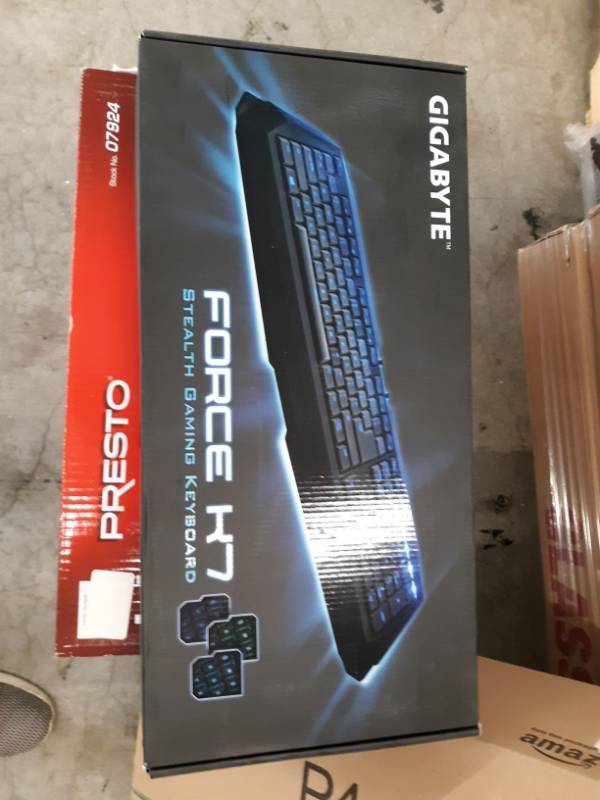 lot 9624 image: Gigabyte Force K7 Stealth Gaming Keyboard