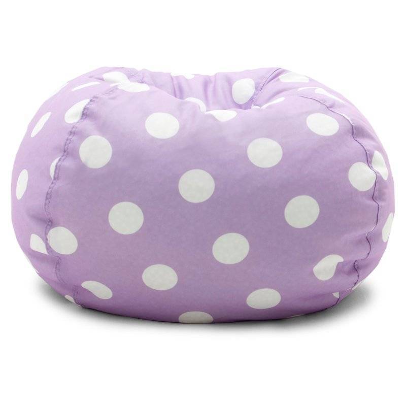 lot 9664 image: Classic Garbadine Bean Bag, Multiple Patterns