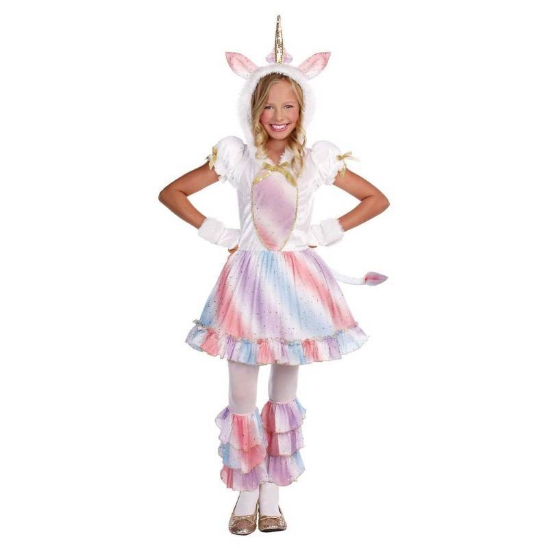 lot 9674 image: Kids Enchanted Unicorn Costume Dreamgirl 8276, Medium