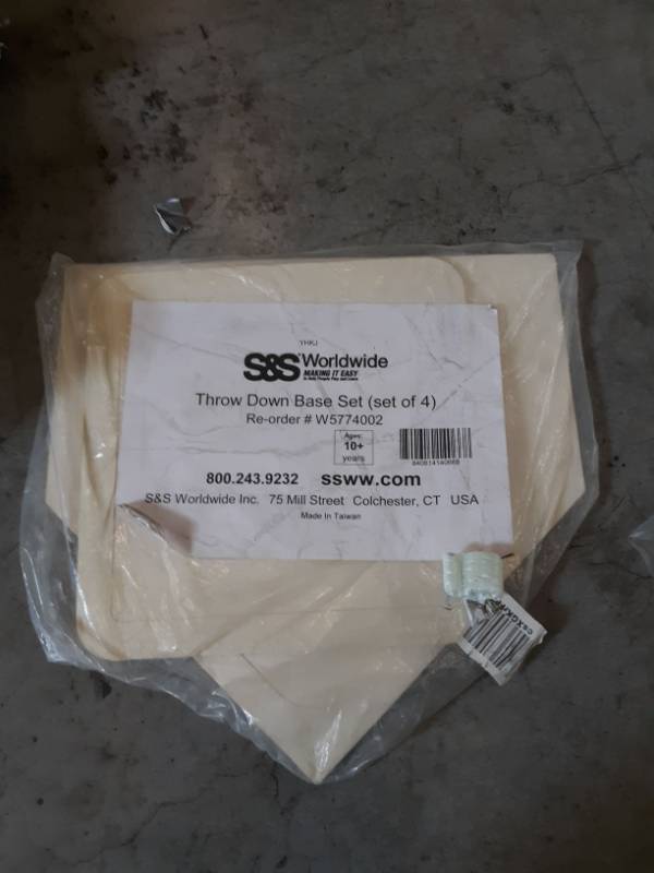 lot 9695 image: Champion Sports Indooroutdoor Baseball Base Set