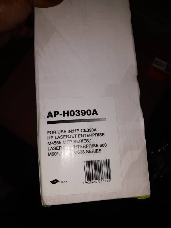 lot 10329 image: Compatible CE390A  90AToner Cartridge for HP LaserJet M4555 M601 M602
