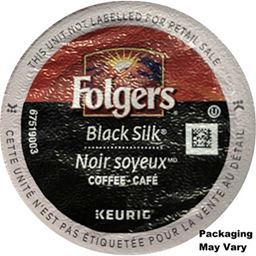 lot 10333 image: Folgers Gourmet Selections K-Cup Single Cup for Keurig Brewers, Black Silk, 24 Count