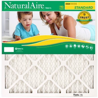 lot 10335 image: Flanders 84858. 012121 20. 9 x 0. 75 inch Naturalaire Standard Pleated Air Filter - Pack Of 12
