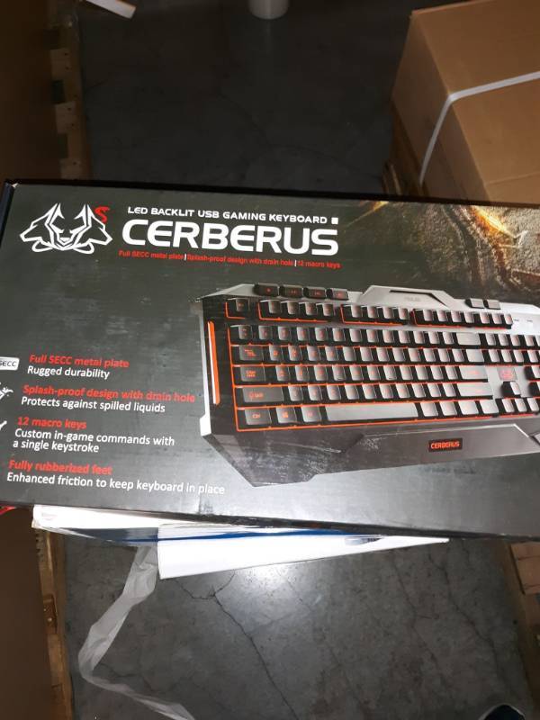 lot 10351 image: Asus Official Cerberus Gamer Keyboard