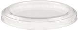 lot 10354 image: Dixie DD05FL Plastic Flat Lid for 5 and 8 oz Dessert Dish, Clear (10 Packs of 50)