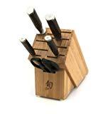 lot 10750 image: Shun TDMS0600 Premier 6-Piece Basic Block Knife Set