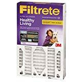 lot 10782 image: Filtrete Allergen Reduction Electrostatic Pleated Air Filter (Common 20-in x 25-in x 4-in Actual 19.75-in x 24.4375-in x 4-in)