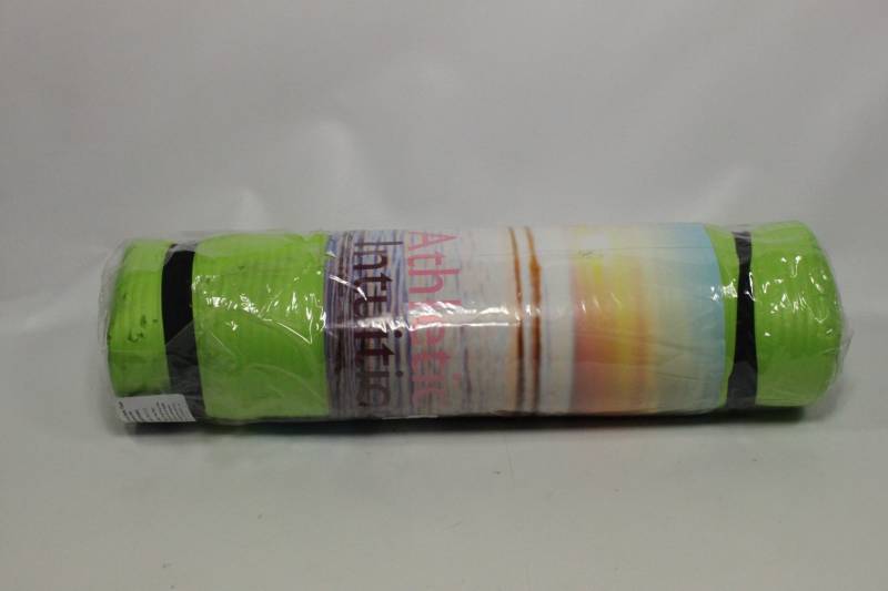 lot 10812 image: Athletic Intuition Premium Yoga  Fitness Mat, Green
