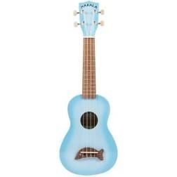 lot 10832 image: Kala MK-SD Makala Dolphin Bridge Soprano Ukulele - Light Blue