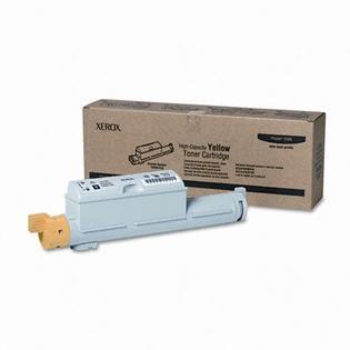 lot 10883 image: Xerox High Capacity Yellow Toner Cartridge, Box damage