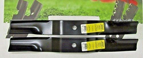 lot 10885 image: Set Of 2 Xht Blades For 46  Riding Mowers