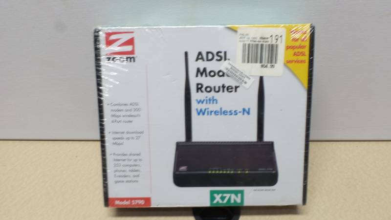 lot 1291 image: Zoom ADSL Router