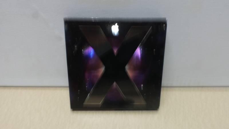 lot 6302 image: Mac OSX Dvd