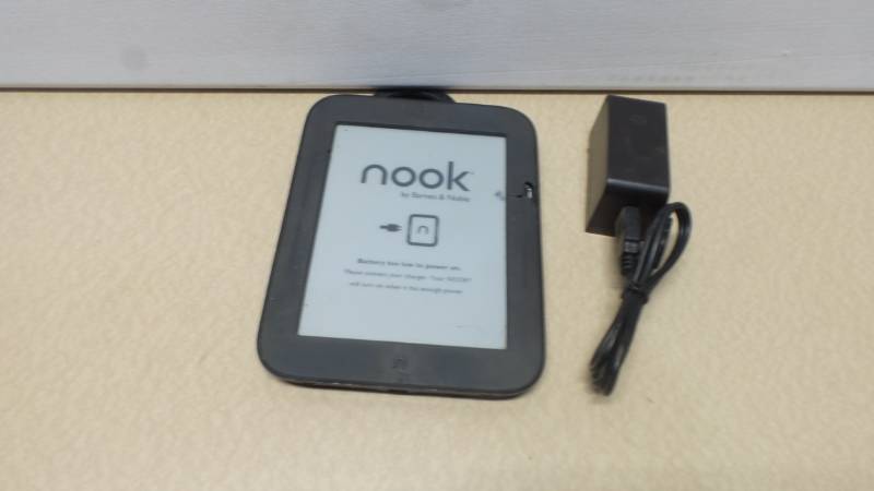 lot 6384 image: Nook tablet (powers on, needs charge)