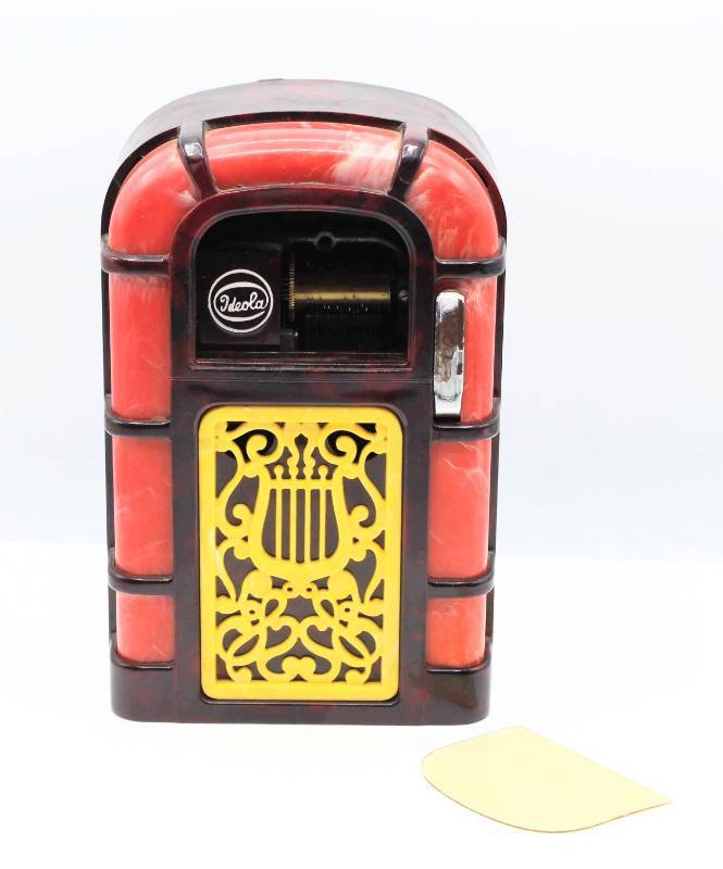lot 1872 image: IDEOLA Jukebox Coin Music Box