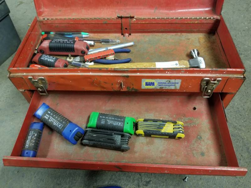 lot 2119 image: Pair of Hand Carry Tool Boxes and Contents
