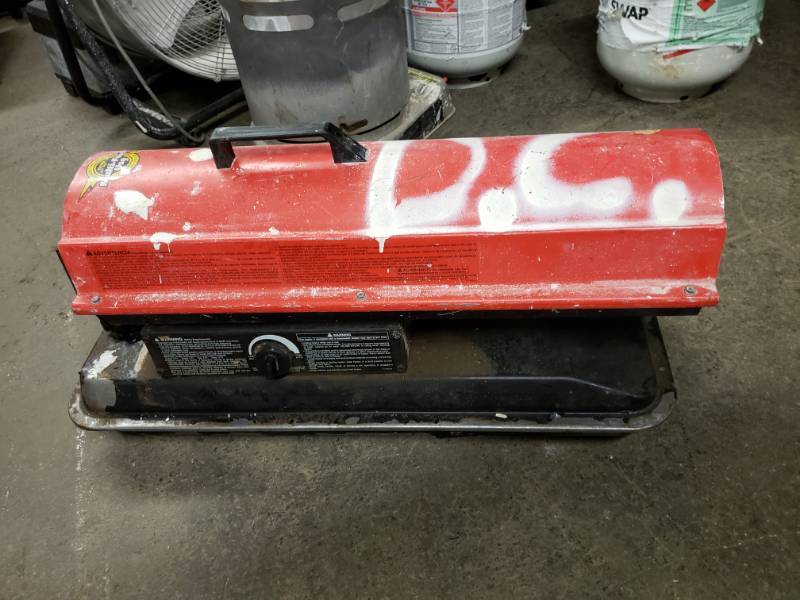 lot 3003 image: Reddy Heater 55,000 BTU Multi Fuel Heater
