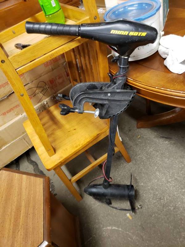 lot 3009 image: Minn Kota Endurance C2 Trolley Motor