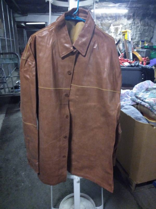 lot 1232 image: Man Art 3XL Leather Jacket
