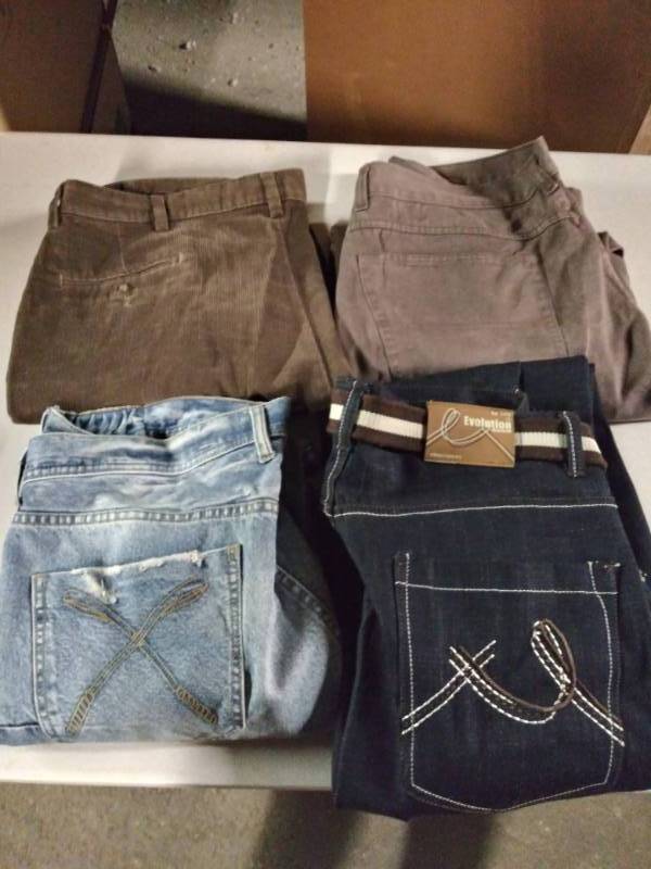 lot 1288 image: 3 Pair of Jeans and More