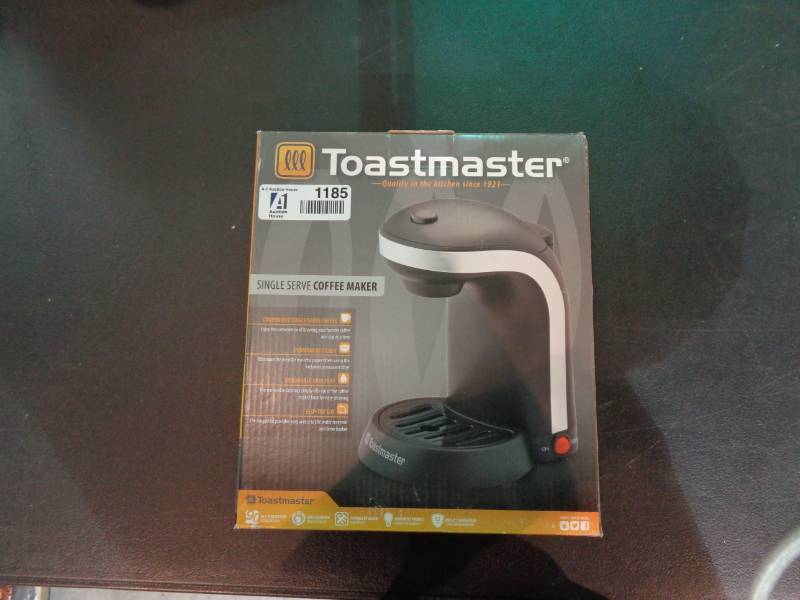 lot 1185 image: Toastmaster Coffee Maker Single Brew