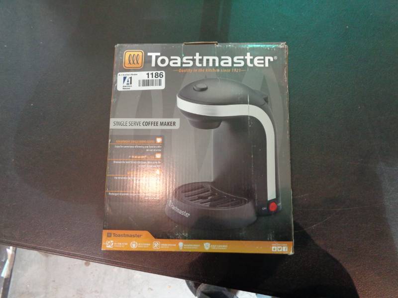 lot 1186 image: Toastmaster Coffee Maker Single Brew
