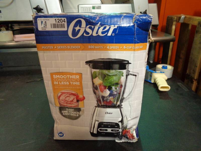 lot 1204 image: Oster Master Series Blender