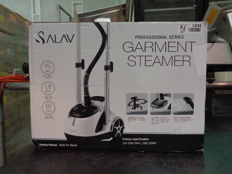 lot 1246 image: Salav Professional Series Garment Steamer