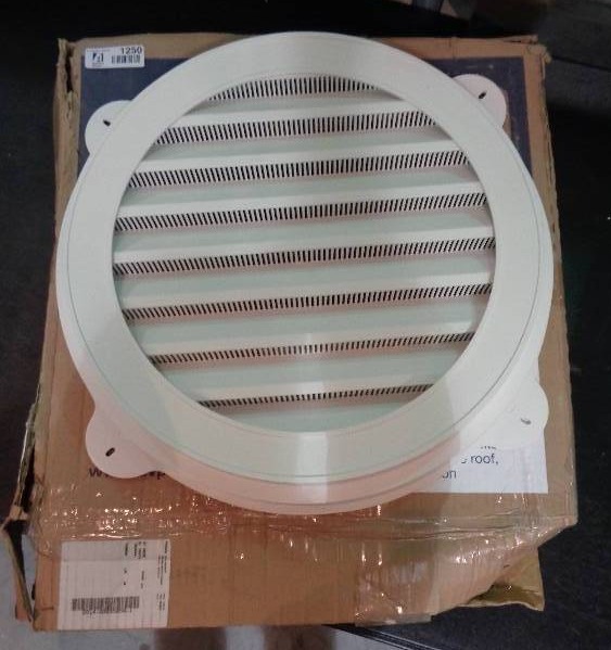 lot 1250 image: dvp Circular Gable Vent - 18 diameter